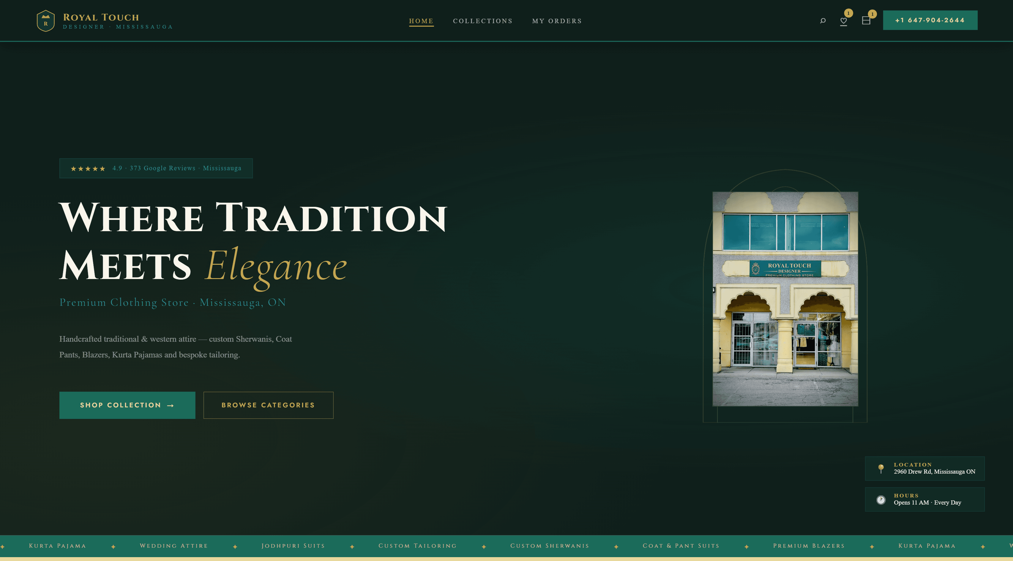 Royal Touch - Ecommerce